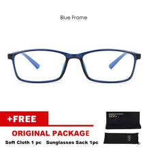 Load image into Gallery viewer, Blue Light Filter Computer Glasses TR90 For Blocking UV Anti Eye Eyestrain Transition Photochromic Gaming Glasses Women Men