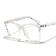 Carica l&#39;immagine nel visualizzatore di Gallery, Blue Light Glasses Frame Computer Glasses Spectacles Round Transparent Female Women Men Eyeglasses Frame Optical Frames Clear