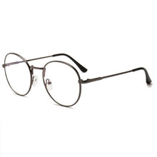 Load image into Gallery viewer, Blue Light Glasses Retro Metal Frame Anti Blue Ray Computer Glasses Women Vintage Men Round Glasses Frame Goggle Big Eyewear