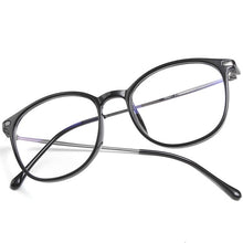 Load image into Gallery viewer, Blue Light Glasses Round Eyeglasses Frame For Woman Blocking Bluelight Glasses Fake Flat Mirror Computer Spectacle Clear glasses