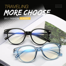 Load image into Gallery viewer, Blue Light Glasses  Women Eyeglasses Frame  Brand Designer Eye Glasses  Eyewear Frames Women  Clear Lens  Myopia Glasses