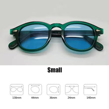 Load image into Gallery viewer, Blue Night-Vision Glasses Johnny Depp Sunglasses Protective Gears Sun Glasses Polarized Lens Anti Glare Drivers Goggles With Box