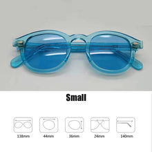 Load image into Gallery viewer, Blue Night-Vision Glasses Johnny Depp Sunglasses Protective Gears Sun Glasses Polarized Lens Anti Glare Drivers Goggles With Box