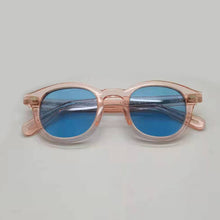 Load image into Gallery viewer, Blue Night-Vision Glasses Johnny Depp Sunglasses Protective Gears Sun Glasses Polarized Lens Anti Glare Drivers Goggles With Box