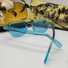 Load image into Gallery viewer, Blue Night-Vision Glasses Johnny Depp Sunglasses Protective Gears Sun Glasses Polarized Lens Anti Glare Drivers Goggles With Box