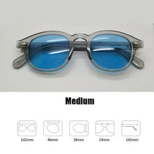 Load image into Gallery viewer, Blue Night-Vision Glasses Johnny Depp Sunglasses Protective Gears Sun Glasses Polarized Lens Anti Glare Drivers Goggles With Box