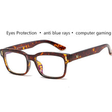 Load image into Gallery viewer, Blue Ray Computer Glasses Men Screen Radiation Eyewear Brand Design Office Gaming Blue Light Goggle UV Blocking Eye Spectacles