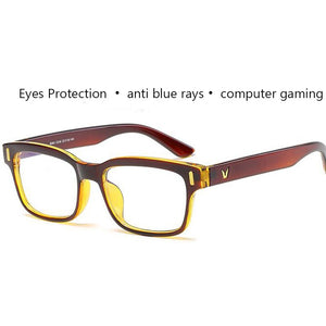 Blue Ray Computer Glasses Men Screen Radiation Eyewear Brand Design Office Gaming Blue Light Goggle UV Blocking Eye Spectacles
