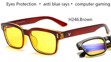 Load image into Gallery viewer, Blue Ray Computer Glasses Men Screen Radiation Eyewear Brand Design Office Gaming Blue Light Goggle UV Blocking Eye Spectacles
