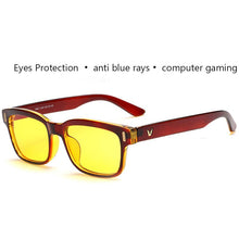 Load image into Gallery viewer, Blue Ray Computer Glasses Men Screen Radiation Eyewear Brand Design Office Gaming Blue Light Goggle UV Blocking Eye Spectacles