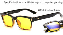 Load image into Gallery viewer, Blue Ray Computer Glasses Men Screen Radiation Eyewear Brand Design Office Gaming Blue Light Goggle UV Blocking Eye Spectacles