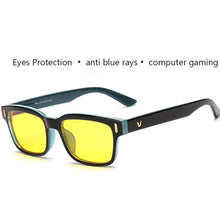 Load image into Gallery viewer, Blue Ray Computer Glasses Men Screen Radiation Eyewear Brand Design Office Gaming Blue Light Goggle UV Blocking Eye Spectacles