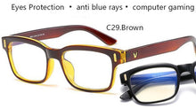 Load image into Gallery viewer, Blue Ray Computer Glasses Men Screen Radiation Eyewear Brand Design Office Gaming Blue Light Goggle UV Blocking Eye Spectacles
