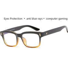 Load image into Gallery viewer, Blue Ray Computer Glasses Men Screen Radiation Eyewear Brand Design Office Gaming Blue Light Goggle UV Blocking Eye Spectacles