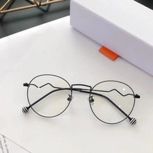 Load image into Gallery viewer, Blue light glasses Women Men candy color Metal Eyeglasses frame rainbow lollipop wave legs Anti Blue Ray Computer goggle