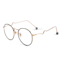 Load image into Gallery viewer, Blue light glasses Women Men candy color Metal Eyeglasses frame rainbow lollipop wave legs Anti Blue Ray Computer goggle