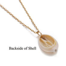 Load image into Gallery viewer, Bohemian Cowrie Conch Shell Pendant Necklace for Women Fashion Ocean Sea Beach Necklaces Boho Shell Jewelry