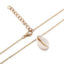 Load image into Gallery viewer, Bohemian Cowrie Conch Shell Pendant Necklace for Women Fashion Ocean Sea Beach Necklaces Boho Shell Jewelry