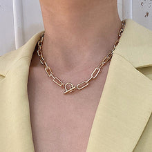 Carica l&#39;immagine nel visualizzatore di Gallery, Fashion Moon Circle Map Pendant Necklace for Women Jewelry Earth Choker Multilayer Bijoux Collares Mujer Collier Femme