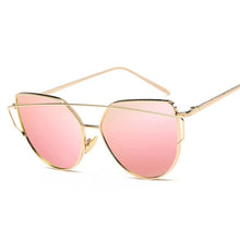 Load image into Gallery viewer, Bohosco Women Mirror Sunglasses Glasses Women's Traveling Sun Solar glasses Metal Points Polit UV400 Eyewear
