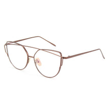 Load image into Gallery viewer, Bohosco Women Mirror Sunglasses Glasses Women's Traveling Sun Solar glasses Metal Points Polit UV400 Eyewear