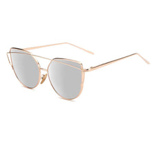Load image into Gallery viewer, Bohosco Women Mirror Sunglasses Glasses Women's Traveling Sun Solar glasses Metal Points Polit UV400 Eyewear