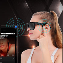 Carica l'immagine nel visualizzatore di Gallery, Bone Conduction Glasses Bone Conduction Bluetooth 5.0 Smart Glasses Outdoor Sports Sunglasses Call Glasses