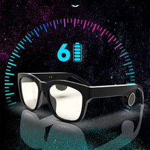 Carica l'immagine nel visualizzatore di Gallery, Bone Conduction Glasses Bone Conduction Bluetooth 5.0 Smart Glasses Outdoor Sports Sunglasses Call Glasses