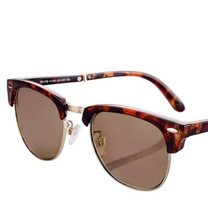 Occhiali da sole con sopracciglia pieghevoli in scatola, ipermetropia unisex, occhiali da sole vecchio stile, occhiali funzionali con occhiali da lettura diottrica 