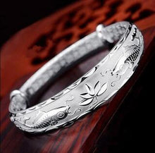Load image into Gallery viewer, Bracelet S999 sterling silver genuine Sen series simple star