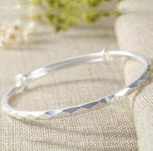Load image into Gallery viewer, Bracelet S999 sterling silver genuine Sen series simple star