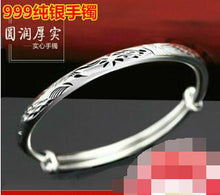 Load image into Gallery viewer, Bracelet S999 sterling silver genuine Sen series simple star