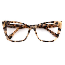 Load image into Gallery viewer, Brand Acetate Transparent Square Prescription Glasses Myopia Clear Women Computer Eyewear Frames  Cat Eye Fake Glasses
