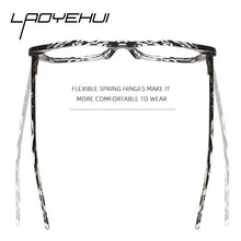 Load image into Gallery viewer, Brand Acetate Transparent Square Prescription Glasses Myopia Clear Women Computer Eyewear Frames  Cat Eye Fake Glasses