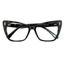 Load image into Gallery viewer, Brand Acetate Transparent Square Prescription Glasses Myopia Clear Women Computer Eyewear Frames  Cat Eye Fake Glasses