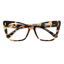 Load image into Gallery viewer, Brand Acetate Transparent Square Prescription Glasses Myopia Clear Women Computer Eyewear Frames  Cat Eye Fake Glasses