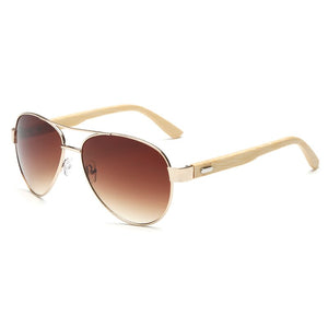 Brand Bamboo Wood Sunglasses Men Women Coating Mirror Sun Glasses Male UV400 Shades Eyewear Gafas De Sol