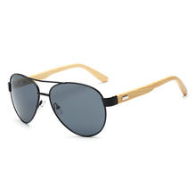 Load image into Gallery viewer, Brand Bamboo Wood Sunglasses Men Women Coating Mirror Sun Glasses Male UV400 Shades Eyewear Gafas De Sol