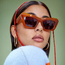 Load image into Gallery viewer, Brand Cat Eye Designer Sunglasses Women 2023 Design Retro Sun Glasses Female Vintage Square Lady Oculos De Sol