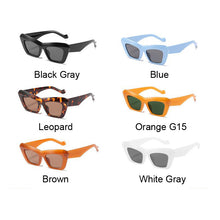 Load image into Gallery viewer, Brand Cat Eye Designer Sunglasses Women 2023 Design Retro Sun Glasses Female Vintage Square Lady Oculos De Sol