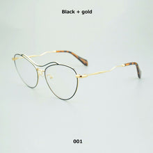 Load image into Gallery viewer, Brand Cat&#39;s eye frame clear optical glasses frames monture lunettes de vue  computer glasses  001