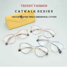 Load image into Gallery viewer, Brand Cat&#39;s eye frame clear optical glasses frames monture lunettes de vue  computer glasses  001