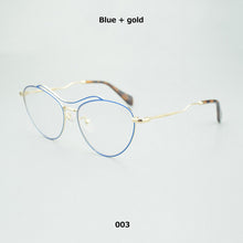 Load image into Gallery viewer, Brand Cat&#39;s eye frame clear optical glasses frames monture lunettes de vue  computer glasses  001