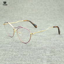 Load image into Gallery viewer, Brand Cat&#39;s eye frame clear optical glasses frames monture lunettes de vue  computer glasses  001