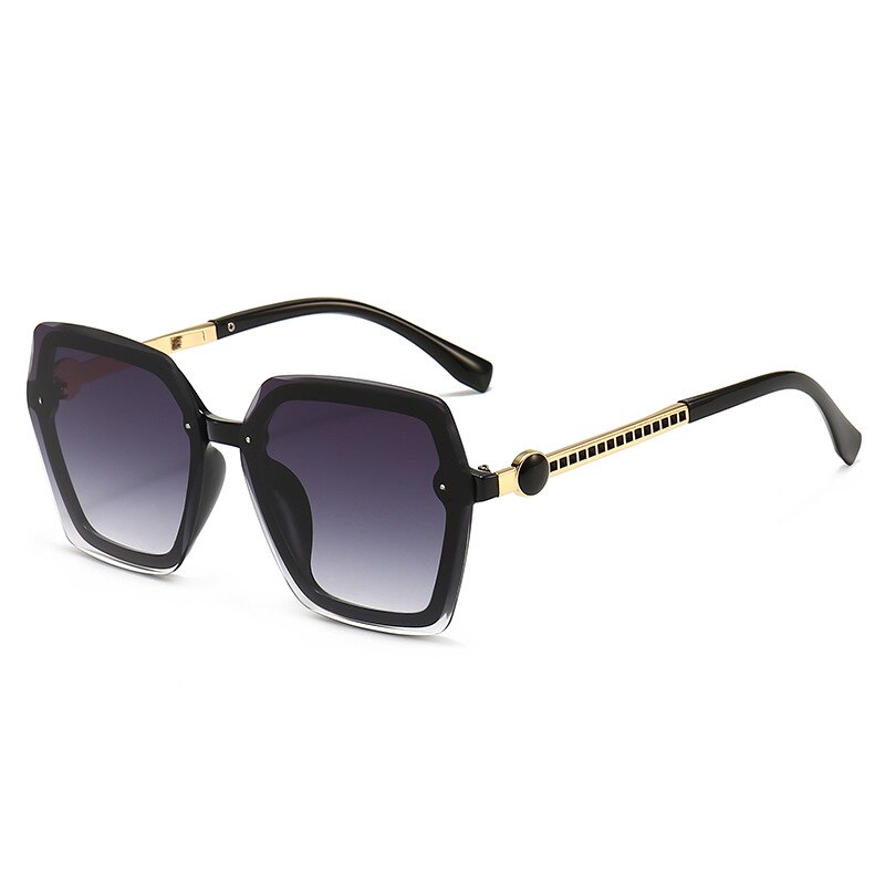 Brand Design Big Frame Square Sunglasses For Women Men Classic Retro  Unisex Summer Outdoor Driving Sun Glasses