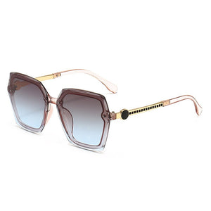 Brand Design Big Frame Square Sunglasses For Women Men Classic Retro  Unisex Summer Outdoor Driving Sun Glasses