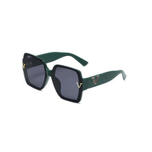 Load image into Gallery viewer, Brand Design Big Frame Square V Sunglasses For Women Men  Trend Retro Ladies Outdoor Driving Travel Sun Glasses