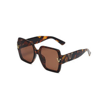Load image into Gallery viewer, Brand Design Big Frame Square V Sunglasses For Women Men  Trend Retro Ladies Outdoor Driving Travel Sun Glasses