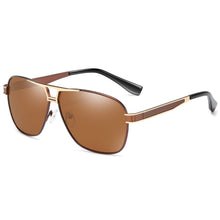 Load image into Gallery viewer, Brand Design Classic Men Polarized Sunglasses Vintage Men Metal Coating Driving Sun glasses UV400 Shades Eyewear Oculos de sol