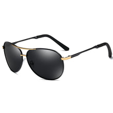 Load image into Gallery viewer, Brand Design Classic Polarized Sunglasses Men Metal Driving Sun Glasses Male UV400 Shades Eyewear gafas de sol hombre